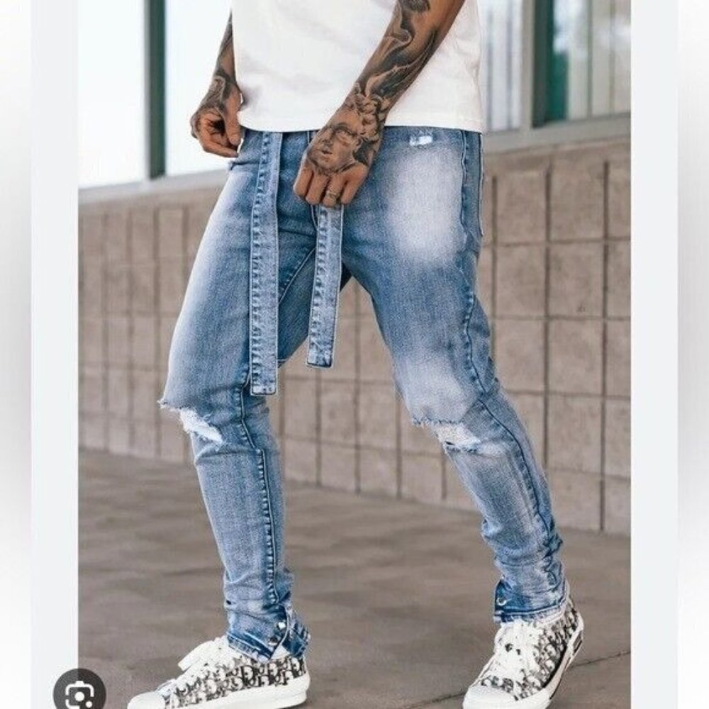 Prstge Paris mens  jeans in size 42 cardi skinny fit